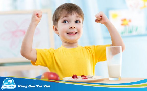 DINH DƯỠNG TĂNG CƯỜNG MIỄN DỊCH CHO TRẺ NHỎ
